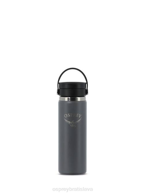 sk Osprey uniseks hidro bučka | steklenica s širokim grlom in upogljivim pokrovom za požirek dimno siva D24N648 pripomoček